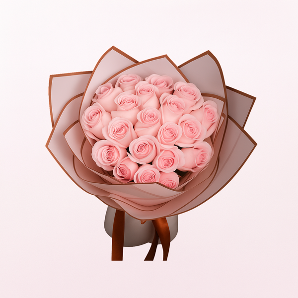 Pinkie Swear Love Roses Big Hand Bouquet